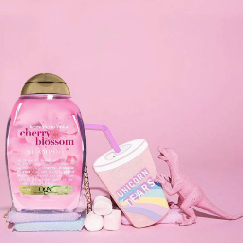 OGX Dầu gội heavenly hydration + cherry blossom shampoo 385ml (IP01)